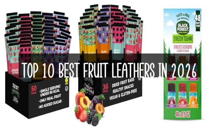 Top 10 Best Fruit Leathers in 2026